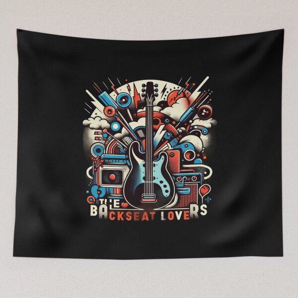 Item preview, Backseat vintyl music lovers designed and sold by BlueGoldArt.