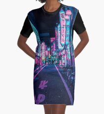 Vestido camiseta Tokio - A Neon Wonderland