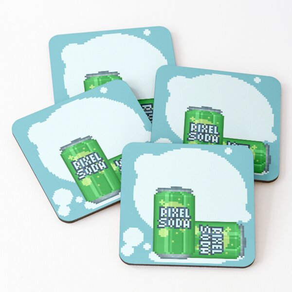 Item preview, Pixel Art Soda Can designed and sold by PixelCarvel.