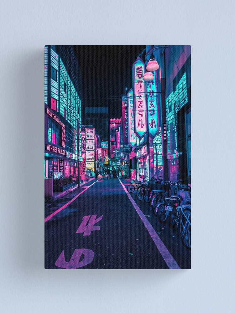 Alternate view of Tokyo - A Neon Wonderland Canvas Print