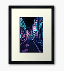 Tokyo - A Neon Wonderland Framed Print