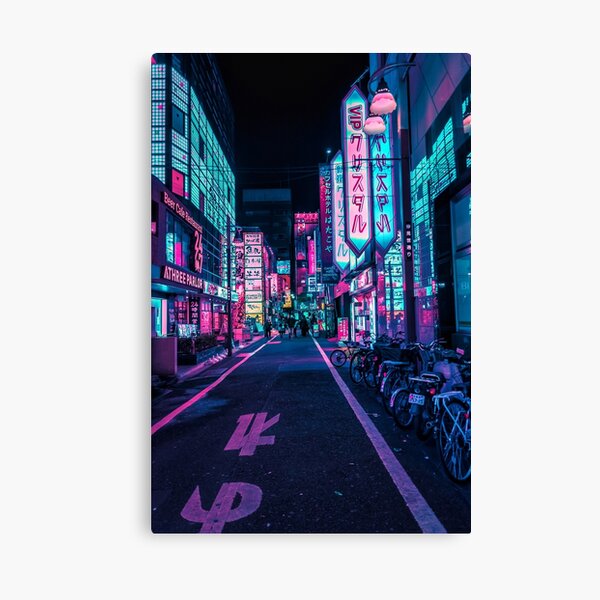 Tokio - Ein Neonwunderland Leinwanddruck