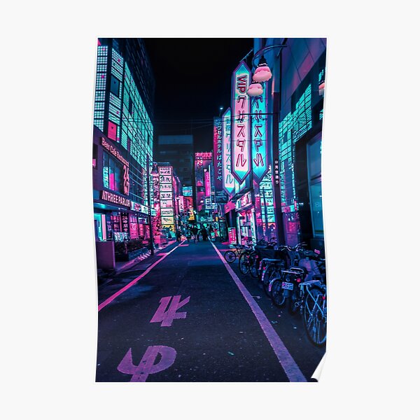 Tokyo - A Neon Wonderland  Poster