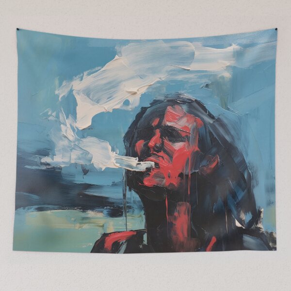 Item preview, Smoking Drowned Emotions designed and sold by DeMuurdecoratie.