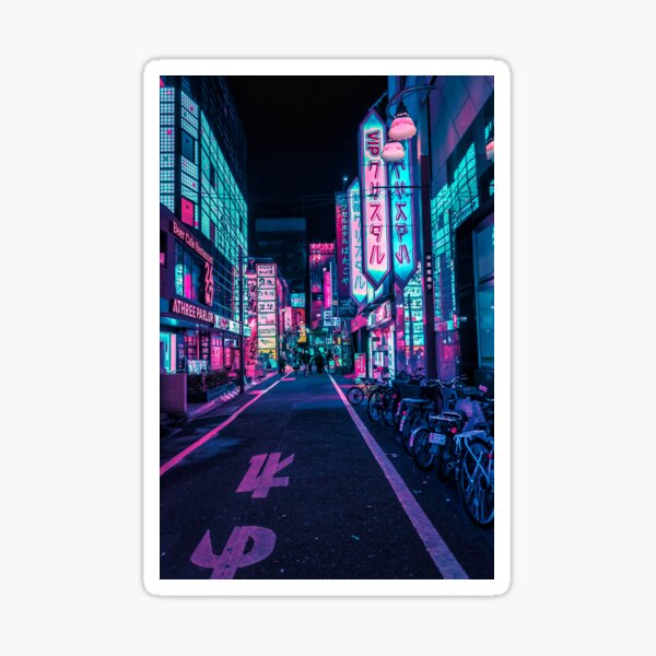Tokyo - A Neon Wonderland  Sticker