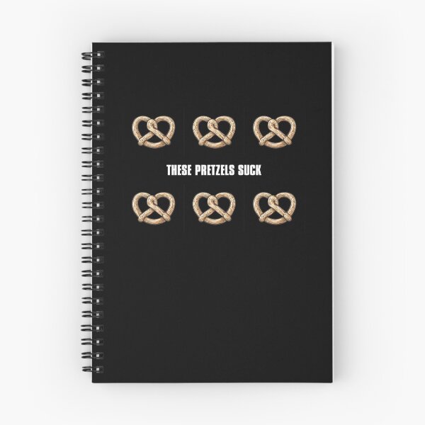Item preview, These Pretzels Suck Graphic (on dark background) designed and sold by Kendall Anderson.