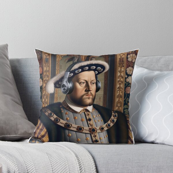Item preview, Henry the VIII with Headphones designed and sold by Lane L. Mälkin Design.