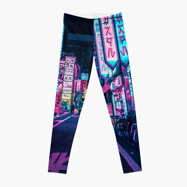 Tokyo - A Neon Wonderland Leggings