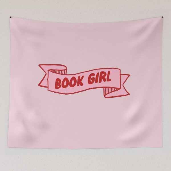 Item preview, Book Girl banner designed and sold by baranskini.