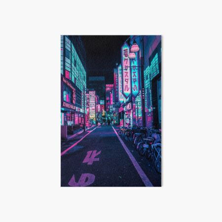 Tokyo - A Neon Wonderland Art Board Print