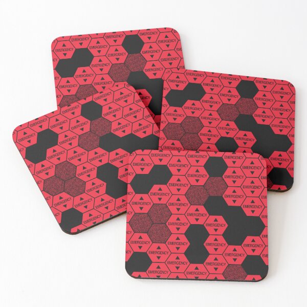 Item preview, Neon Genesis Evangelion GUI - EMERGENCY Pattern V2 designed and sold by Halfoun.