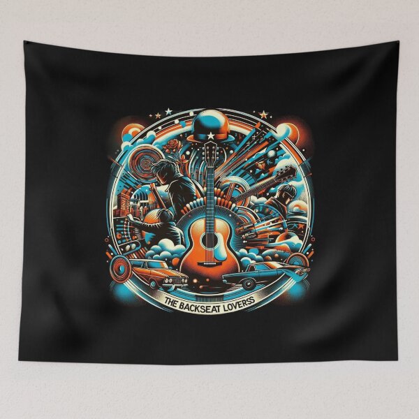 Item preview, Backseat vintyl music lovers #2 designed and sold by BlueGoldArt.