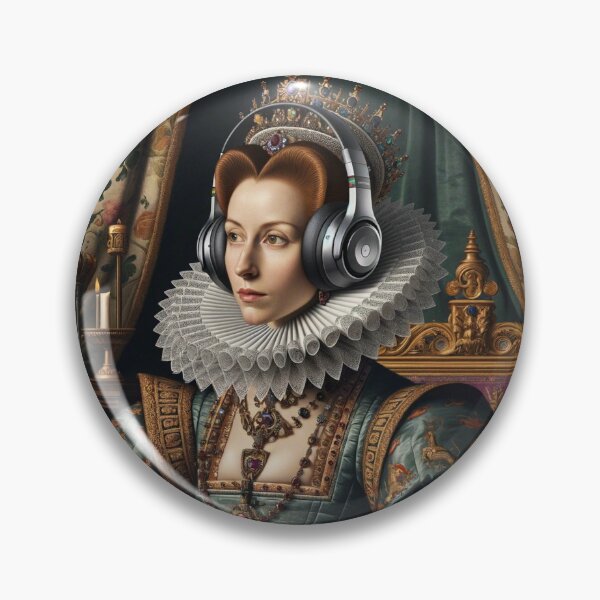 Item preview, Elizabethan Headphones designed and sold by Lane L. Mälkin Design.