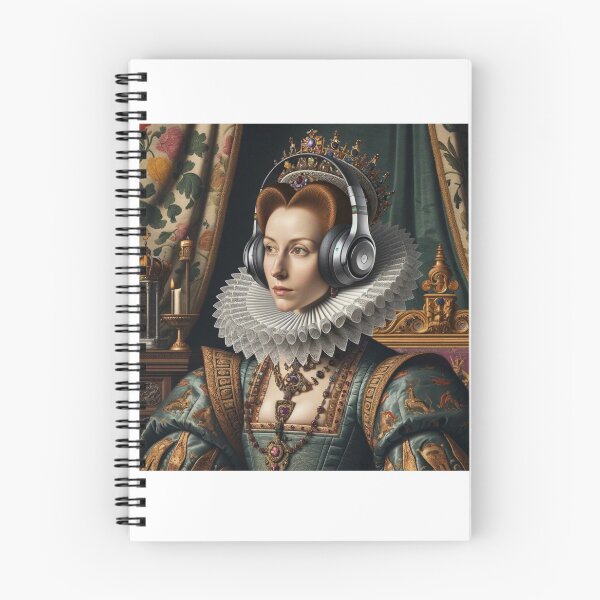 Item preview, Elizabethan Headphones designed and sold by Lane L. Mälkin Design.