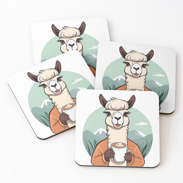 Item preview, Llama Latte designed and sold by CalebArts.