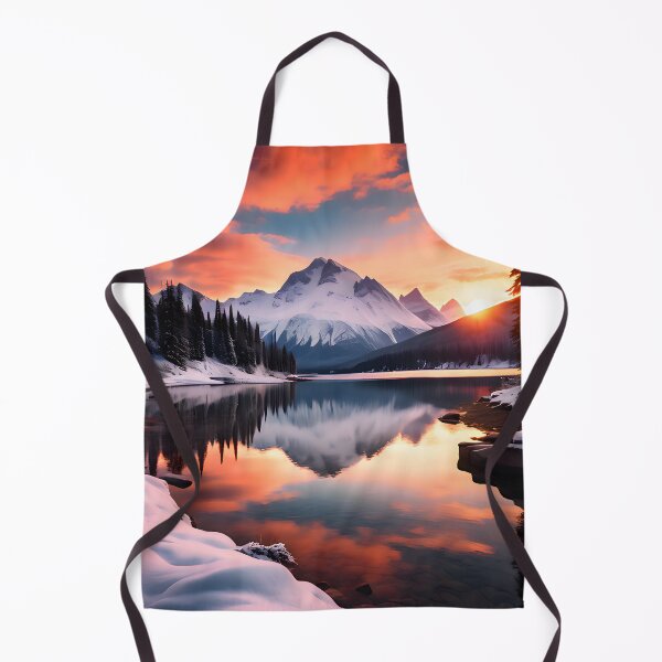 Item preview, Serene Landscape - Mountains Sunset designed and sold by Serenitia.