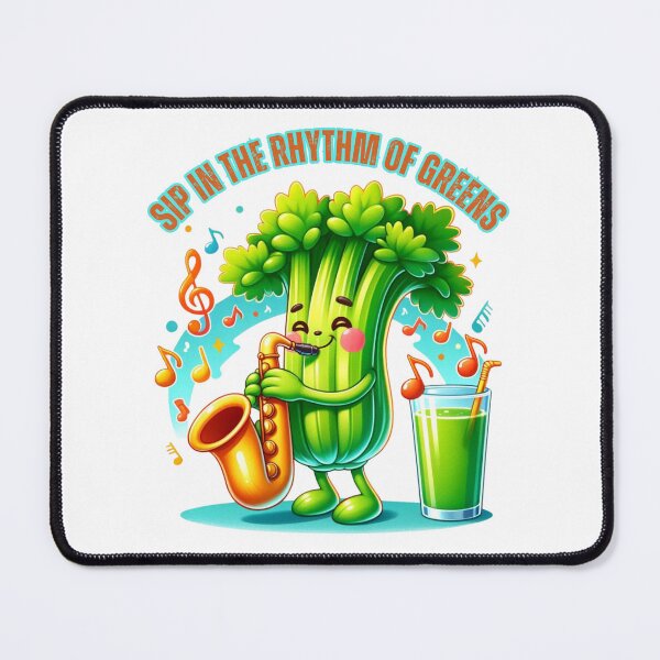 Item preview, Jazzy Celery Smoothie: Groove to Health designed and sold by vk09.