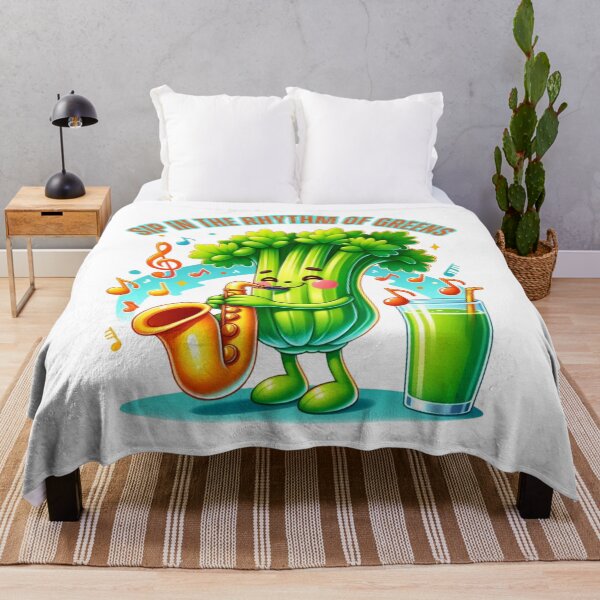 Item preview, Jazzy Celery Smoothie: Groove to Health designed and sold by vk09.