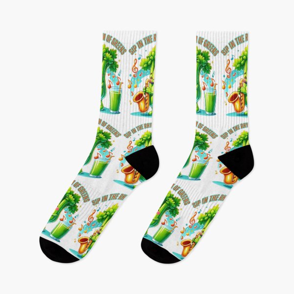 Item preview, Jazzy Celery Smoothie: Groove to Health designed and sold by vk09.