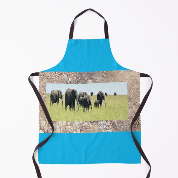 Item preview, Herd of Elephants on rocks designed and sold by annenambiro.