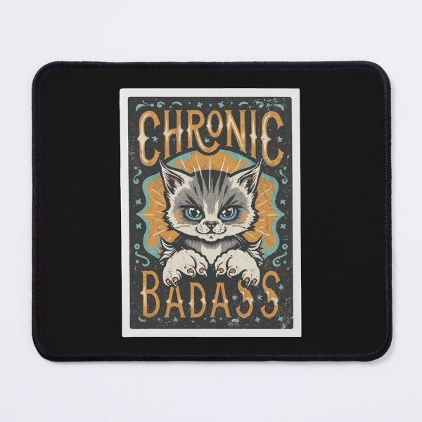 Item preview, Chronic Badass Cat designed and sold by Krieghorn.