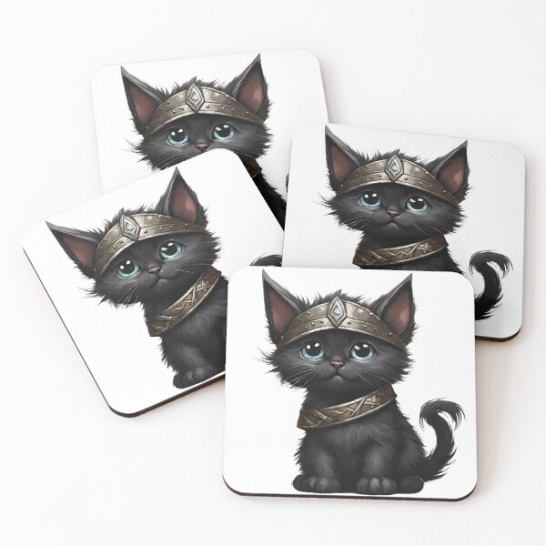 Item preview, Freya, the Viking kitten.   designed and sold by Lhdigitaldesign.