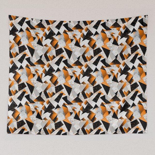 Item preview, Triangles of Orange designed and sold by SaraBakx.