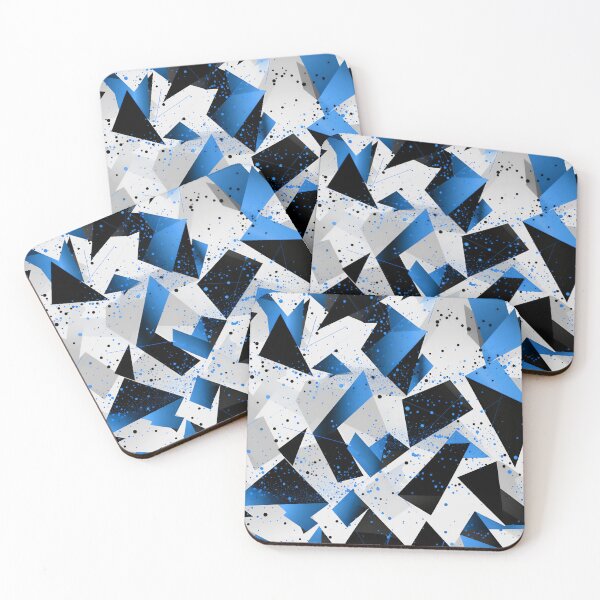 Item preview, Triangles of Blue designed and sold by SaraBakx.