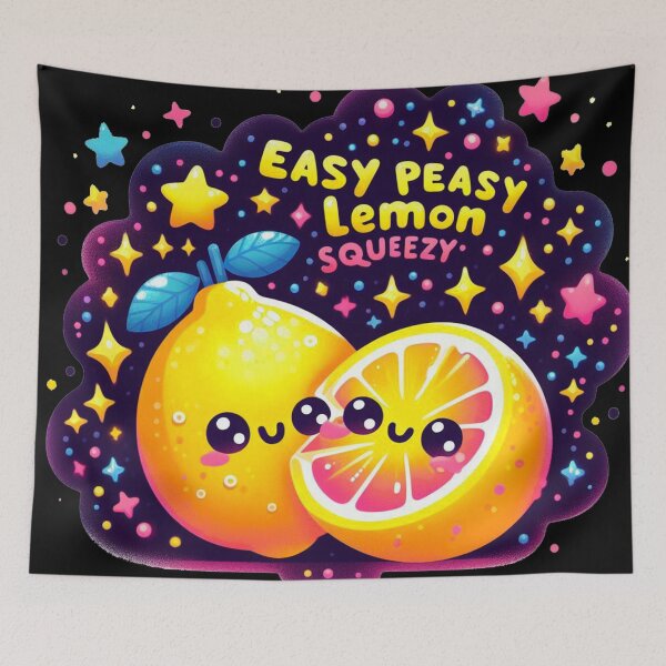 Item preview, Cosmic Easy Peasy Lemon Squeezy designed and sold by Echonn.