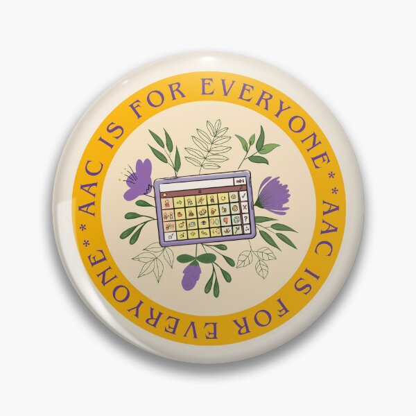 Item preview, stickers, AAC Advocate - SLP, SPED, OT, PT designed and sold by slpallday.