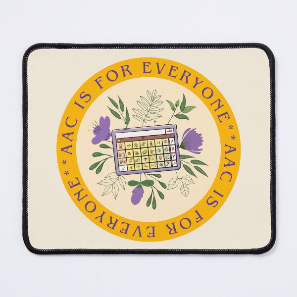 Item preview, stickers, AAC Advocate - SLP, SPED, OT, PT designed and sold by slpallday.