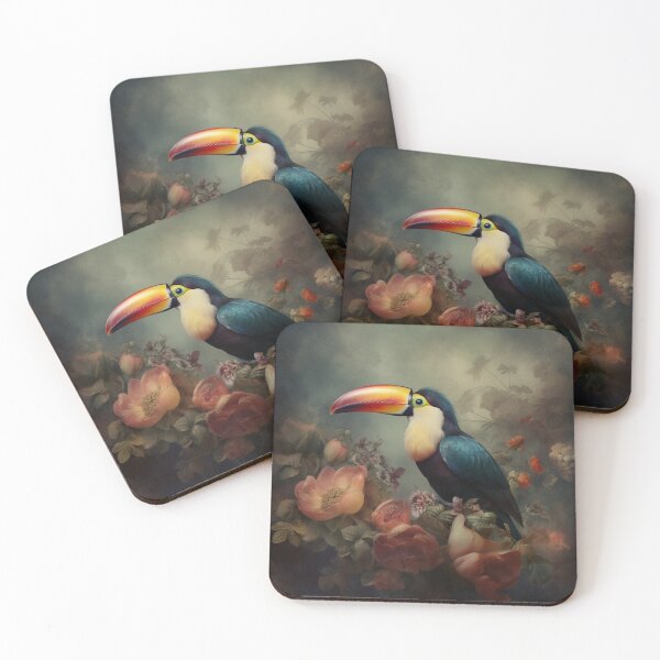 Item preview,  Toucan in the blooming Garden of Eden. designed and sold by IrinaMinevich.
