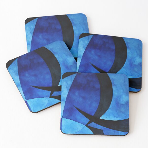 Artikelvorschau, Blue Dynamic Blue Contrast entworfen und verkauft von DeMuurdecoratie.