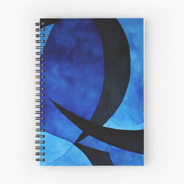 Item preview, Blue Dynamic Blue Contrast designed and sold by DeMuurdecoratie.