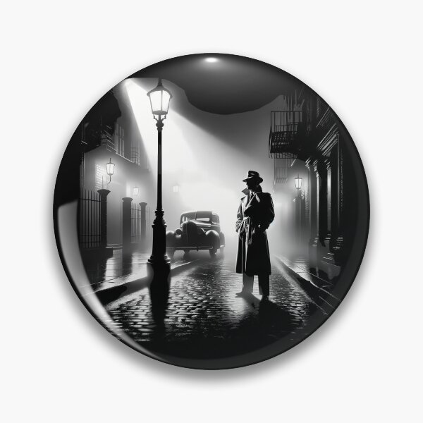 Item preview, Mysterious Noir Detective Scene designed and sold by TeeTown Treasure.