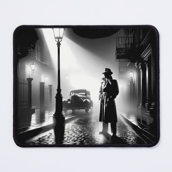 Item preview, Mysterious Noir Detective Scene designed and sold by TeeTown Treasure.