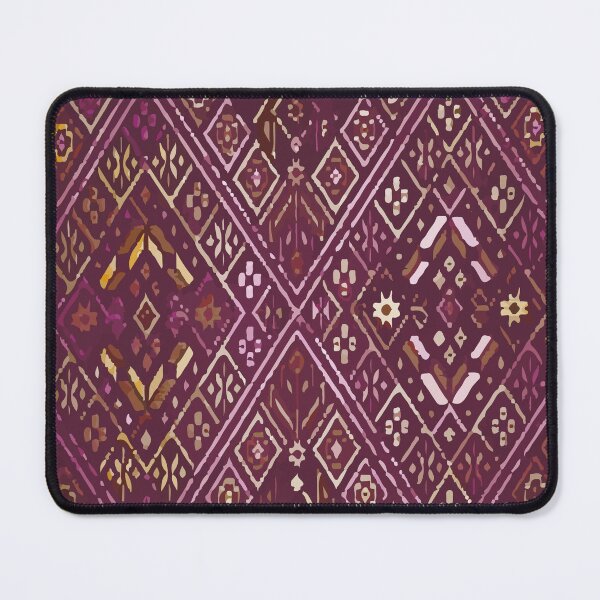 Item preview, Mauve and gold embroidery mexican folk art designed and sold by T-Mex.