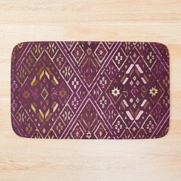 Item preview, Mauve and gold embroidery mexican folk art designed and sold by T-Mex.