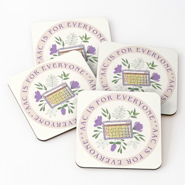 Item preview, stickers, AAC Advocate - SLP, SPED, OT, PT designed and sold by slpallday.