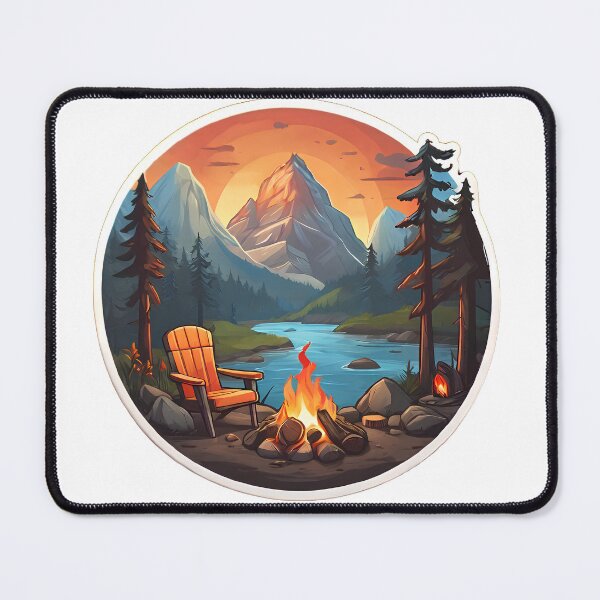 Item preview, Cozy Campfire: Wilderness Wanderlust  designed and sold by Sara Barnett.
