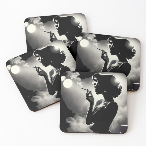 Item preview, Elegant Noir Femme Fatale designed and sold by TeeTown Treasure.