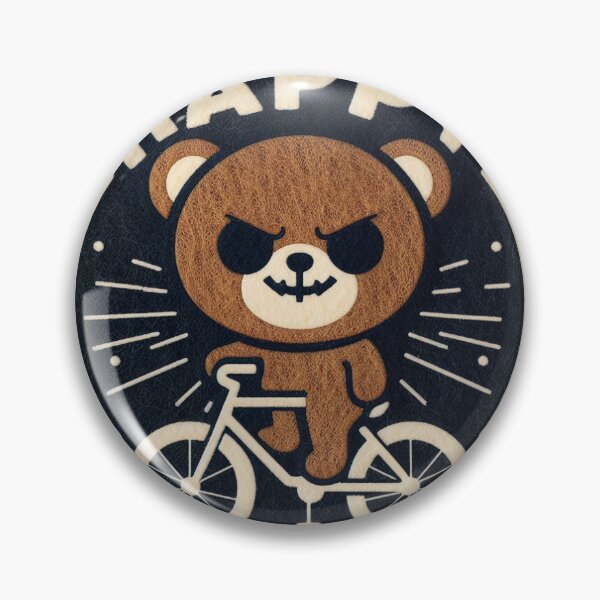 Item preview, Sinister Bear Riding Bicycle designed and sold by GALUMARKET.