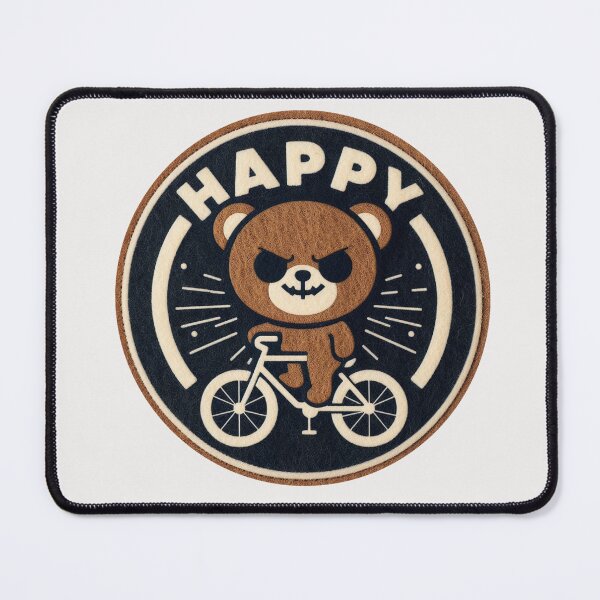 Item preview, Sinister Bear Riding Bicycle designed and sold by GALUMARKET.