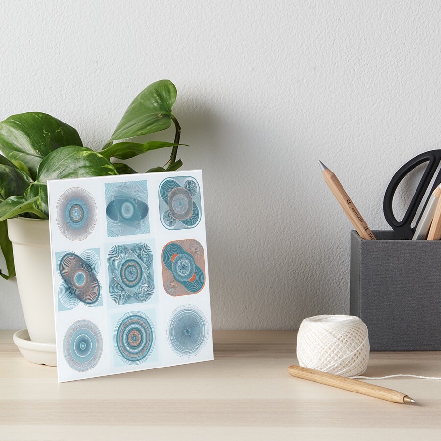 Item preview, Art Board Print designed and sold by Zenvo.