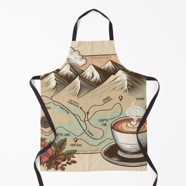 Item preview, Journey to Espresso Peak: A Coffee Lovers Paradise designed and sold by Wonderall.