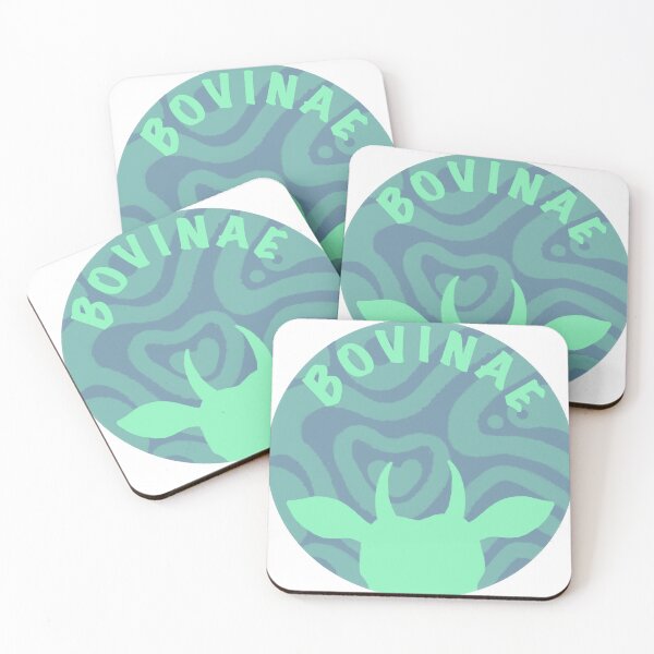 Item preview, Bovinae Logo Blue and Aqua designed and sold by Bovinae Art.