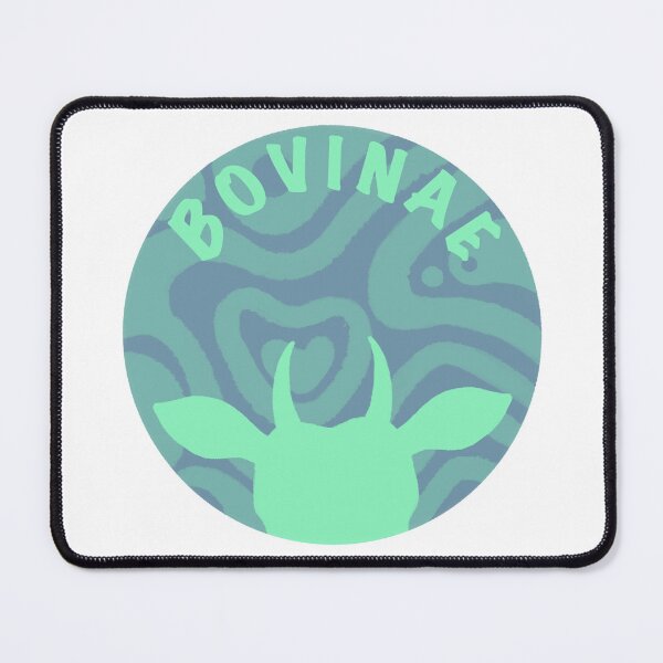 Item preview, Bovinae Logo Blue and Aqua designed and sold by Bovinae Art.