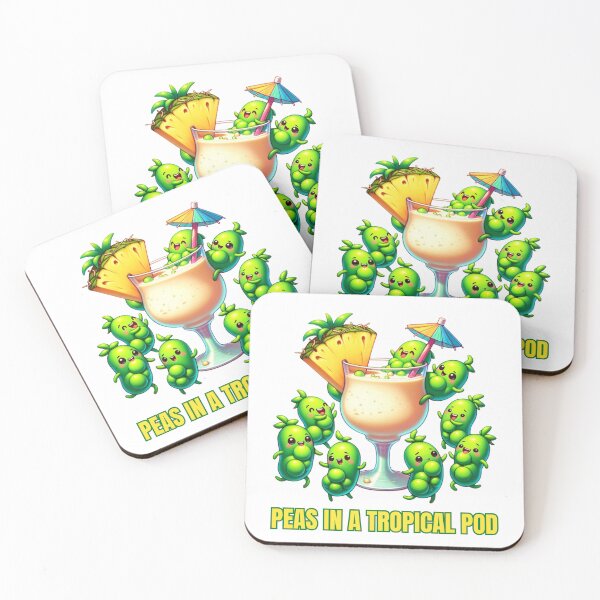 Item preview, Tropical Pea Party: Sunshine Sip designed and sold by vk09.