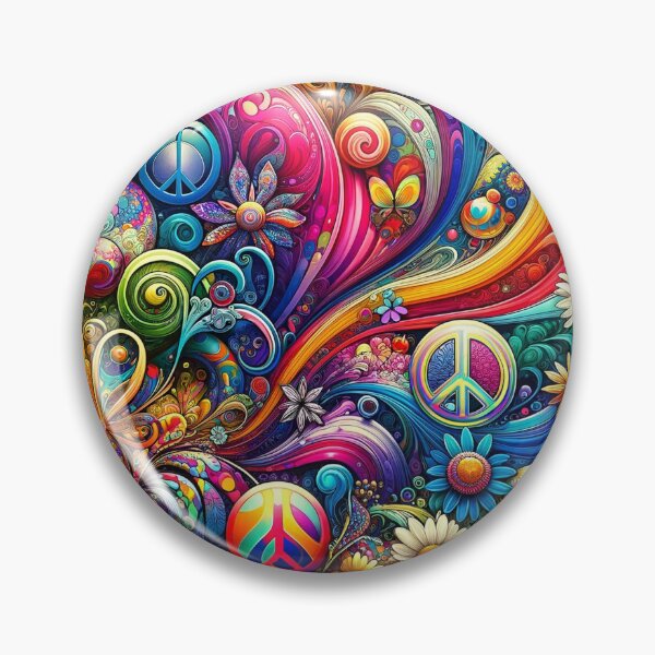 Item preview, Psychedelic Dreamscape: A Journey Back to the '70s designed and sold by VirtuArtVisions.