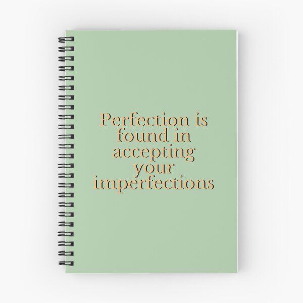 Item preview, Perfection is found in accepting your imperfections designed and sold by zulumiluki.